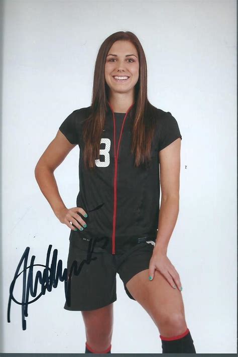 Alex Morgan Olympic Soccer Player Gorgeous Signed Authentic Autographed ...