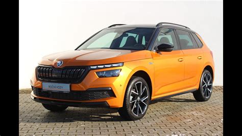 Škoda Kamiq 1 5 TSI Monte Carlo oranžová PHOENIX YouTube