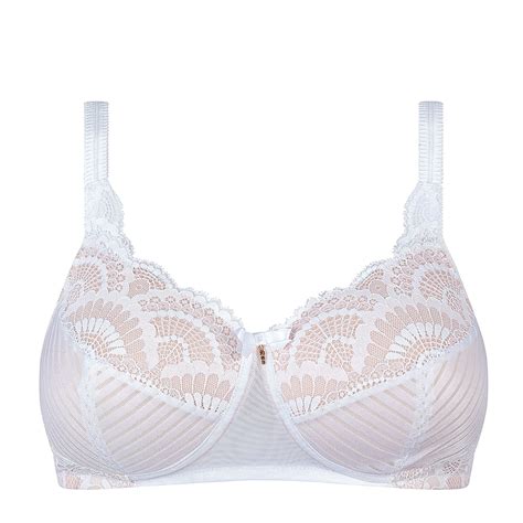 Karolina Protes Bh vadderad Utan bygel Vit Ljus Nude från Amoena Kvinnligt Under