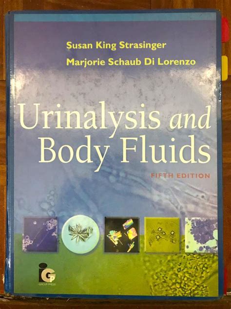 Urinalysis And Body Fluids Strasinger 5th Ed Hobbies Toys Books