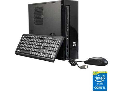 Refurbished HP Desktop Computer Slimline 410 009 Intel Core I3 4170 8