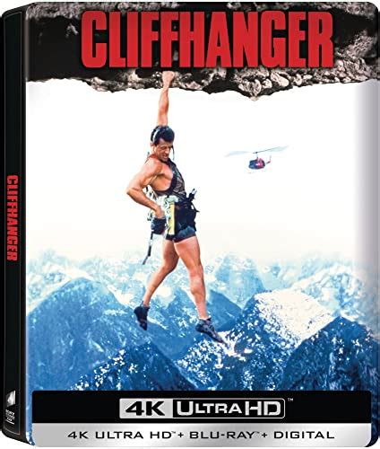 Cliffhanger 30th Anniversary SteelBook 4K UHD Blu Ray Amazon