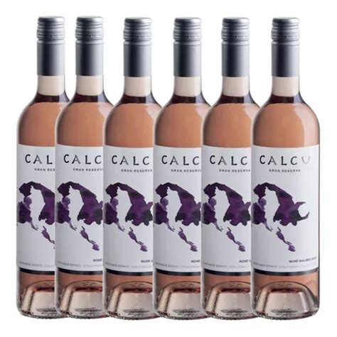 Vinho Calcu Gran Reserva Rose Malbec Safra Cole O Exclusiva Frete Gr Tis