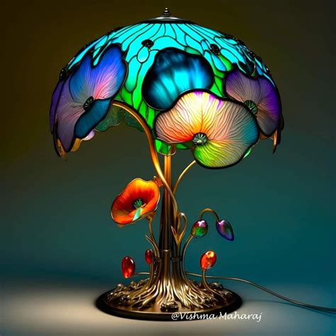 Pin By Mystic Maven On Mystical Furniture Mushroom Lamp Table Lamp