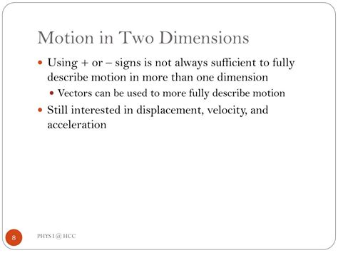 Ppt Chapter 3 Kinematics In Two Dimension Powerpoint Presentation