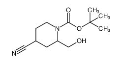 4 Ciano 2 Hidroximetil Piperidina 1 Carboxilato De Terc Butilo CAS