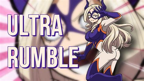 Mt Lady Menace My Hero Ultra Rumble Youtube