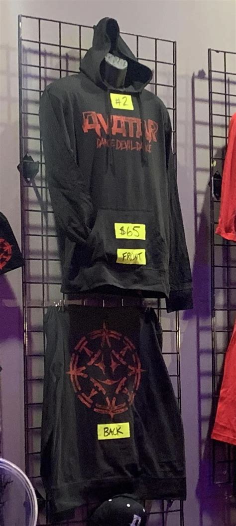 DDD Hoodie from Merch Booth : r/AvatarMetal