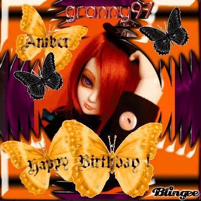 Happy Birthday Amber! Picture #88641367 | Blingee.com