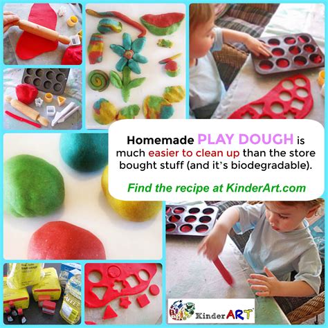 Tips for Working with Play Dough – KinderArt