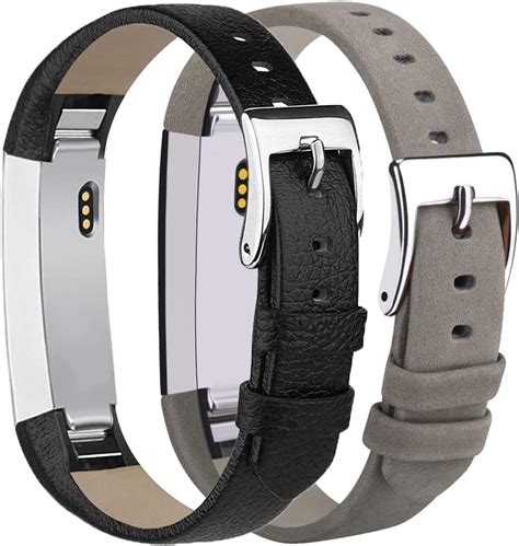 Amazon Tobfit Leather Bands Compatible With Fitbit Alta Alta HR