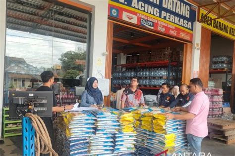 Tim Satgas Pangan Babel Sidak Ke Distributor Dan Retail Modern Pastikan