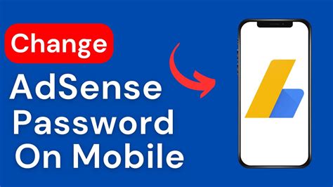 How To Change Adsense Password YouTube