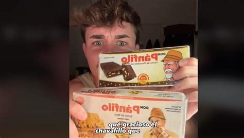 Influencer español flipa con turrón cubano Don Pánfilo está buenísimo