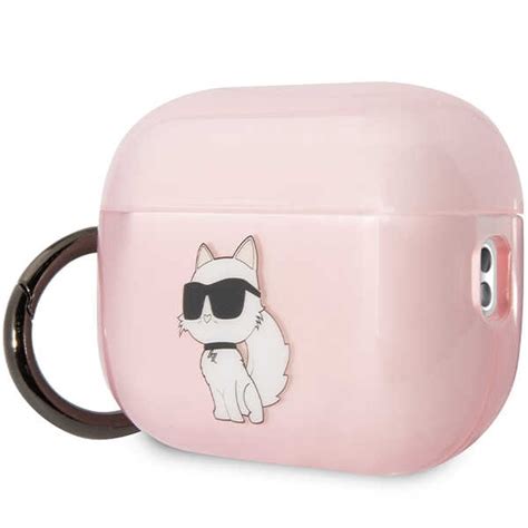 Karl Lagerfeld KLAP2HNCHTCP Pink Ikonik Choupette AirPods Pro 2 Tok