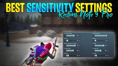 Redmi Note 9 Pro Max Bgmi Sensitivity Settings Pubg Sensitivity