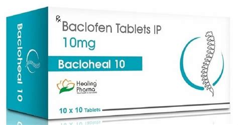 Baclofen 10 Mg Treatment Muscle Relaxant At Rs 1222box In Chandigarh