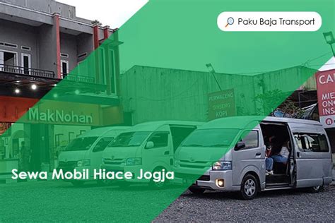 Sewa Mobil Hiace Jogja Sewa Hiace Jogja Rental Mobil Hiace Premio