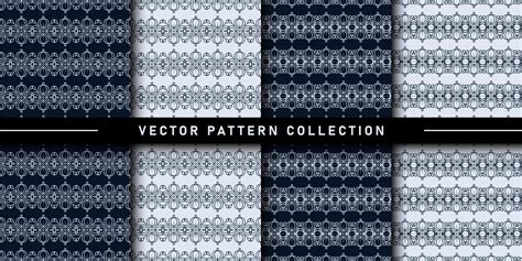 Set of floral pattern collection 12155337 Vector Art at Vecteezy