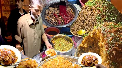 72 YEARS OLD FAMOUS CHANA MASALA CHAAT WALA CHANA MASALA BHEL PURI