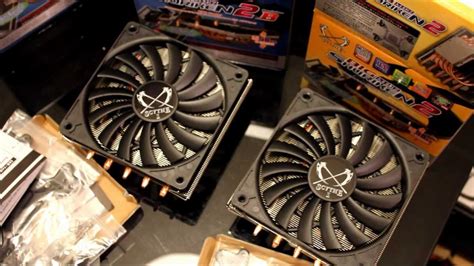 Scythe Big Shuriken 2 Rev B CPU Cooler Unboxing And Quick Overview And