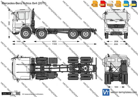 Templates Trucks Mercedes Benz Mercedes Benz Actros 8x4