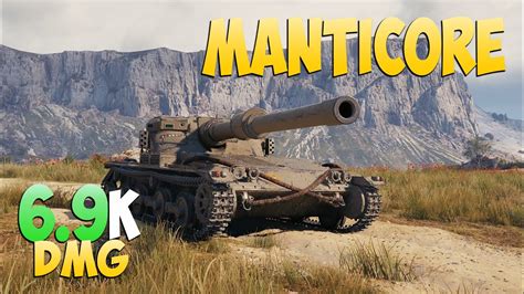 Manticore 5 Frags 6 9K Damage Modest World Of Tanks YouTube