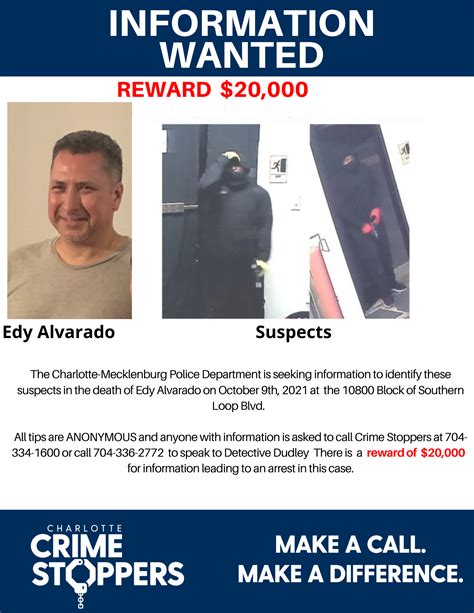 Crime Stoppers Poster Wccb Charlottes Cw