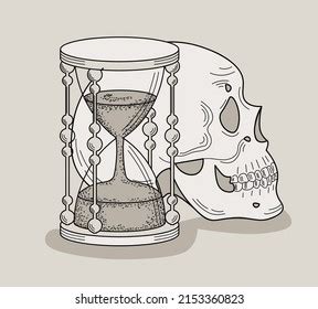 Tattoo Skull Hourglass Images Browse Stock Photos Vectors Free