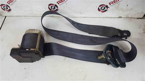 Renault Kangoo MPV 20002003 Drivers OSR Rear Seat Belt Blue Grey