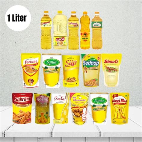 Jual Minyak Goreng Sawit Kemasan Liter Refil Botol Shopee Indonesia