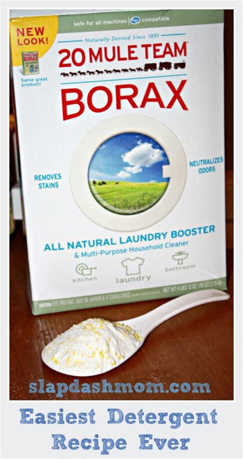 Easiest DIY Laundry Detergent Recipe EVER