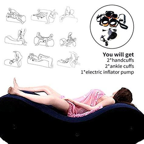 Buy Beser Inflatable Sofa Yoga Chaise Lounge Relax Chair Sex Bed Sofa