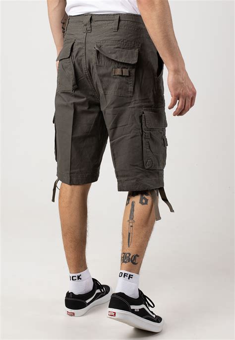 Brandit Pure Vintage Olive Shorts Impericon Us