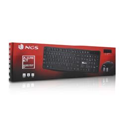 Ngs Allurekitfrench Clavier Rf Sans Fil Qwerty Noir Au Meilleur Prix