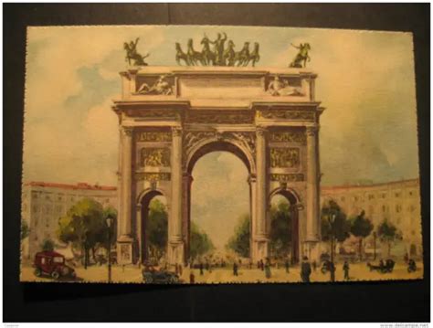 ARC DE TRIOMPHE Du Carrousel Tuileries Garden Paris Post Card France