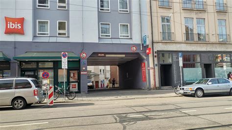 Tiefgarage Hotel Ibis City P Parkhaus Maxvorstadt Dachauer