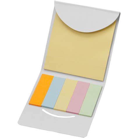 Deluxe accent sticky notes, white, 8,2 x 8,5 x 0,6 cm (Post-it, index ...