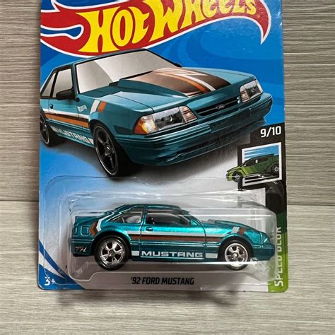 日版 Hot Wheels Hotwheels SPEED BLUR FORD MUSTANG STH SUPER TREASURE HUNT 興趣及遊戲 玩具 遊戲類