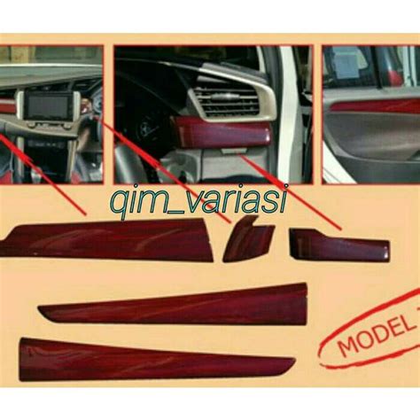 Jual Wood Panel All New Innova 2016 Reborn Shopee Indonesia