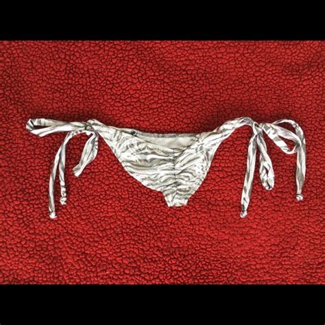 Swim Jvalentine Metallic Zebra Print String Bikini Poshmark