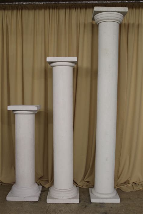 Roman Columns Best Price Chairs And Tables Rental