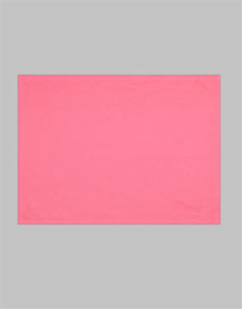 Plain Pink Blank Cotton Tea Towels Pack Julie S Cotton Collection