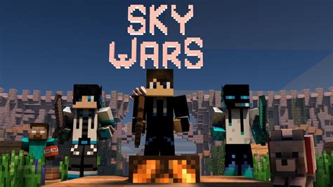 Minecraft Skywars Partidas Fail Y Un Hacker YouTube