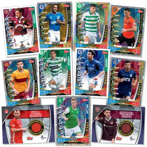 Football Cartophilic Info Exchange Topps Match Attax Spfl 20192020