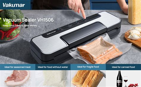 Amazon Vakumar Vacuum Sealer Machine Kpa Food Vacuum Sealer