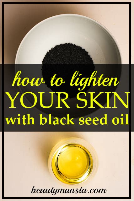 How To Use Black Seed Oil For Skin Lightening Beautymunsta Free