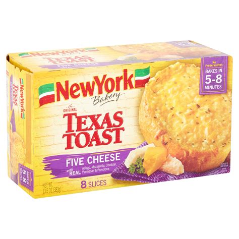 New York Bakery Five Cheese Texas Toast 8 Ct Ad Cheese AFFILIATE