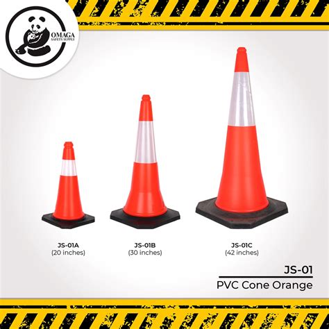 Omaga Brand Pvc Cone Orange Js Shopee Philippines