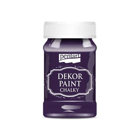 FARBA KREDOWA Dekor Paint Biskupi Fiolet 100ml Pentart Inna Marka